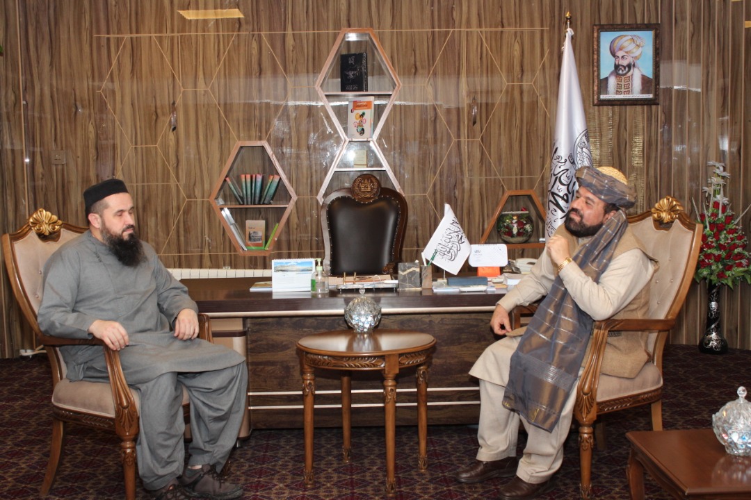 رهبر اکادمی علوم افغانستان با نماینده رئیس جمهور تاتارستان دیدار کرد